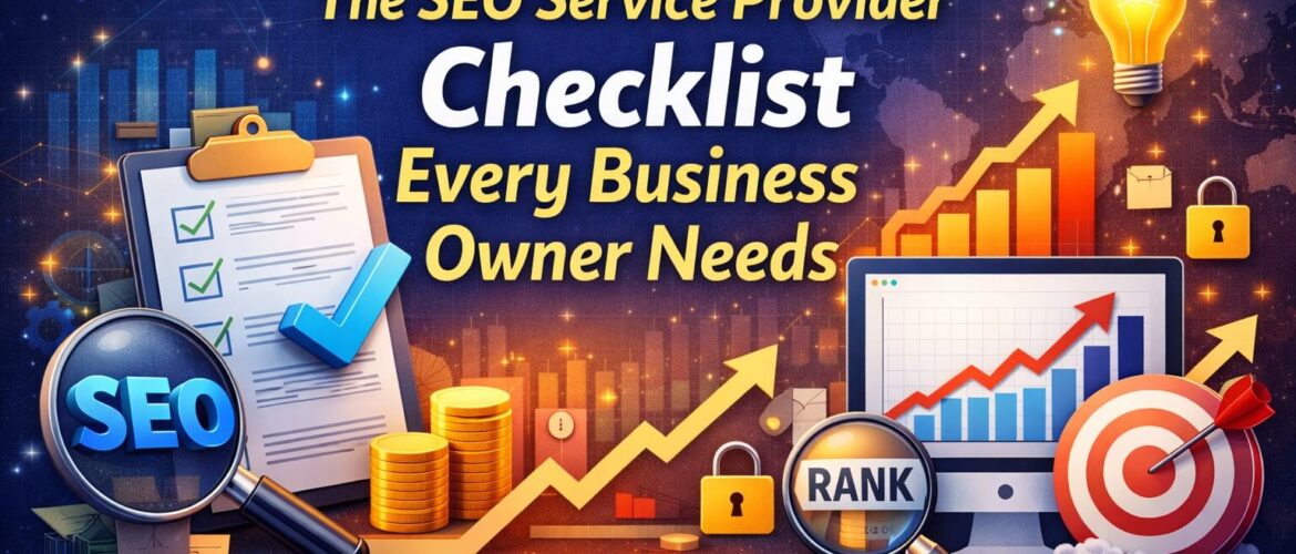 The SEO Service Provider Checklist Every Business Owner Needs