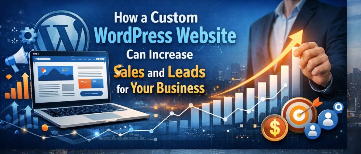 How a Custom WordPress Website Can Increase Sales and Leads for Your Business