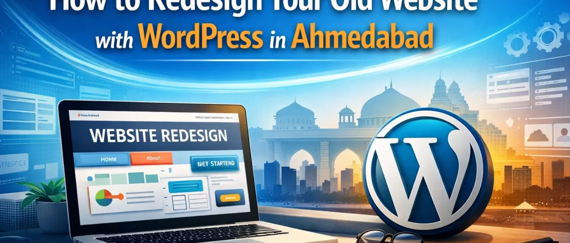 How to Redesign Your Old Website with WordPress in Ahmedabad