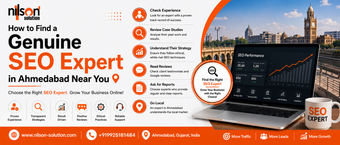 How to Find a Genuine SEO Expert in Ahmedabad Near You