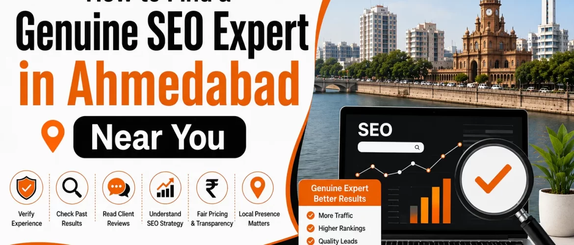 How to Find a Genuine SEO Expert in Ahmedabad Near You