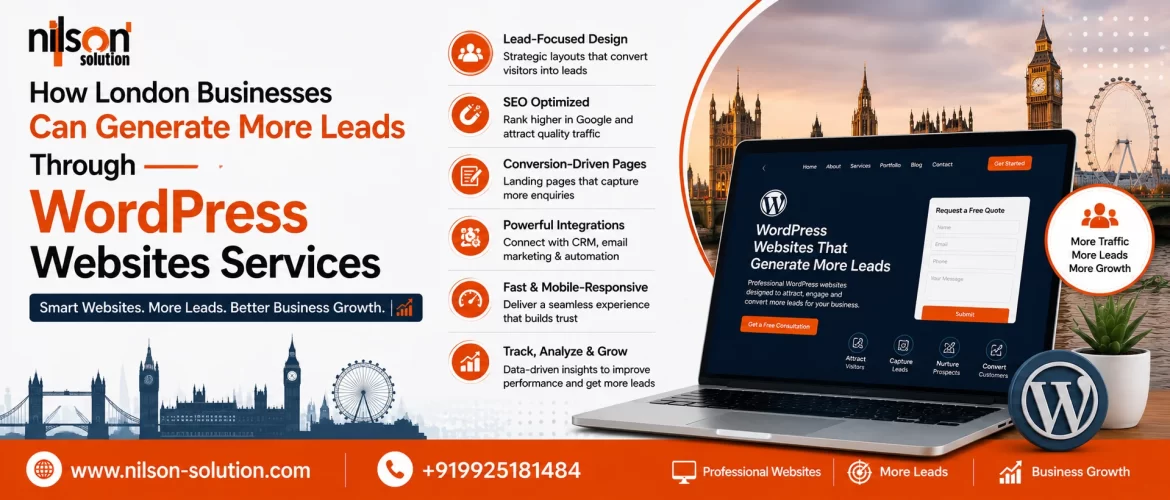 How London Businesses Can Generate More Leads Through WordPress Websites Services