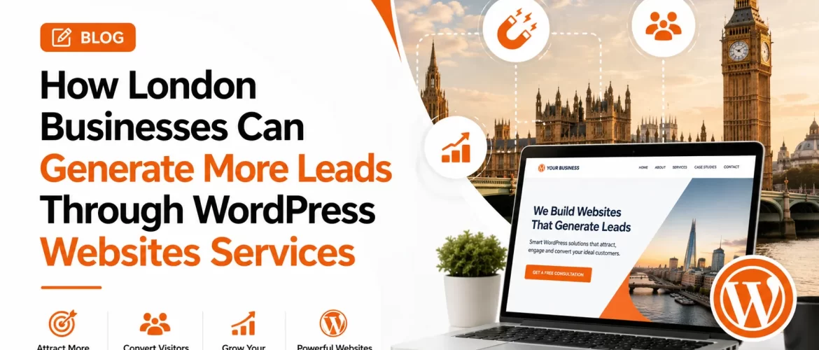 How London Businesses Can Generate More Leads Through WordPress Websites Services