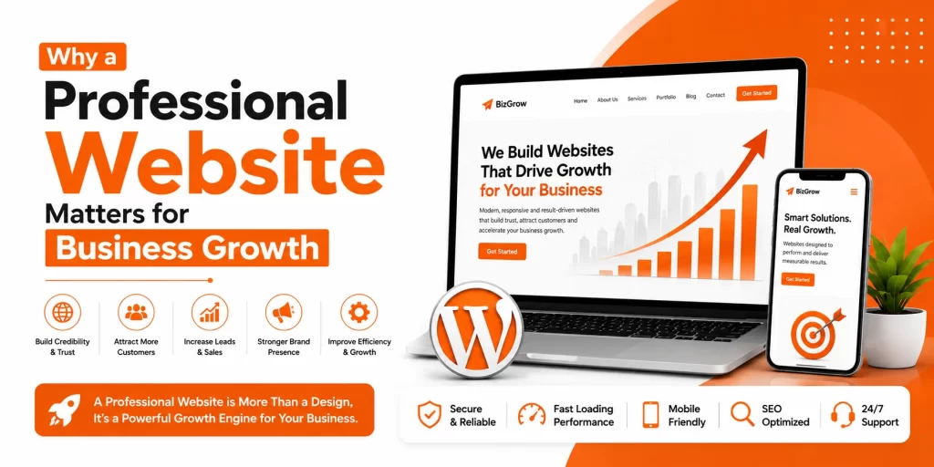Why a Professional Website Matters for Business Growth