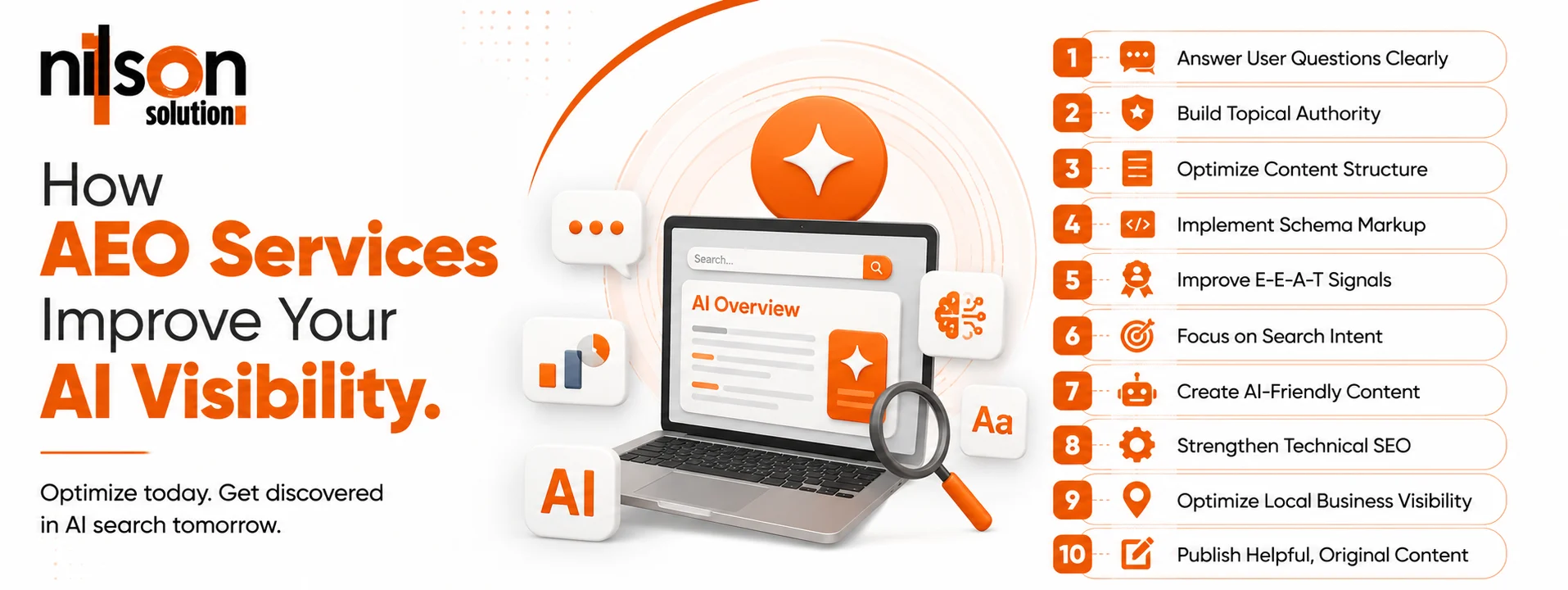 How AEO Services Improve Your AI Visibility
