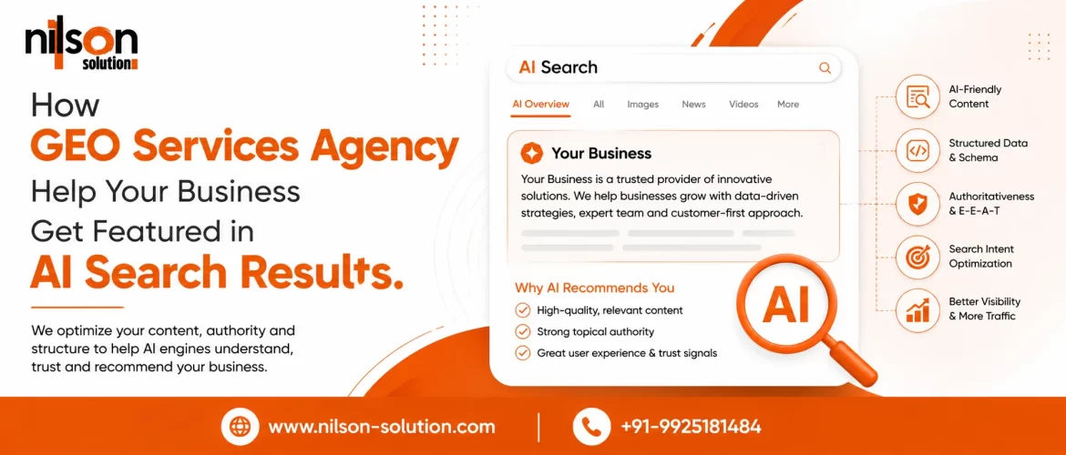 How GEO Services Agency Help Your Business Get Featured in AI Search Results
