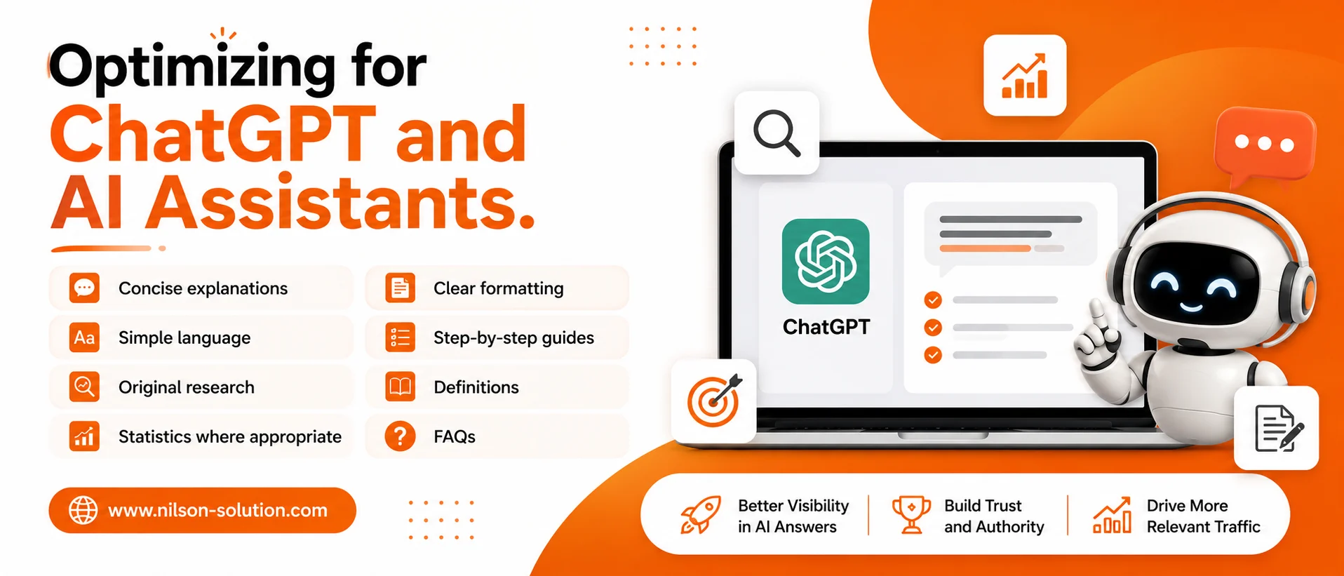 Optimizing for ChatGPT and AI Assistants.