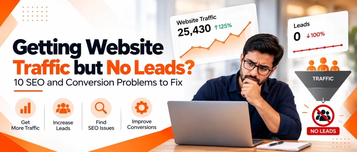Getting Website Traffic but No Leads 10 SEO and Conversion Problems to Fix